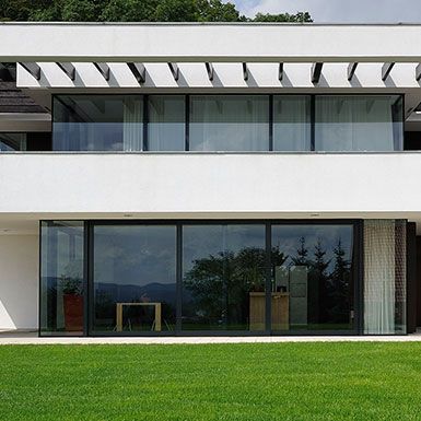 Hebe-Schiebetür-System heroal S 77 SL Hebe-Schiebetür-System heroal S 77 SL