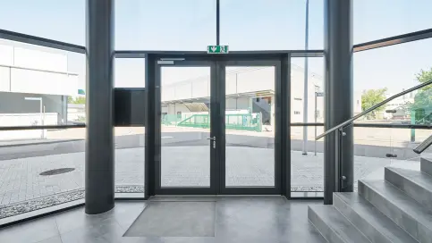 heroal D 72 Objekttürsystem im Produktionskomplex Pergande Gruppe in Südliches Anhalt