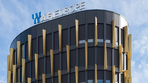 Gebäudekomplex AFI Vokovice in Prag