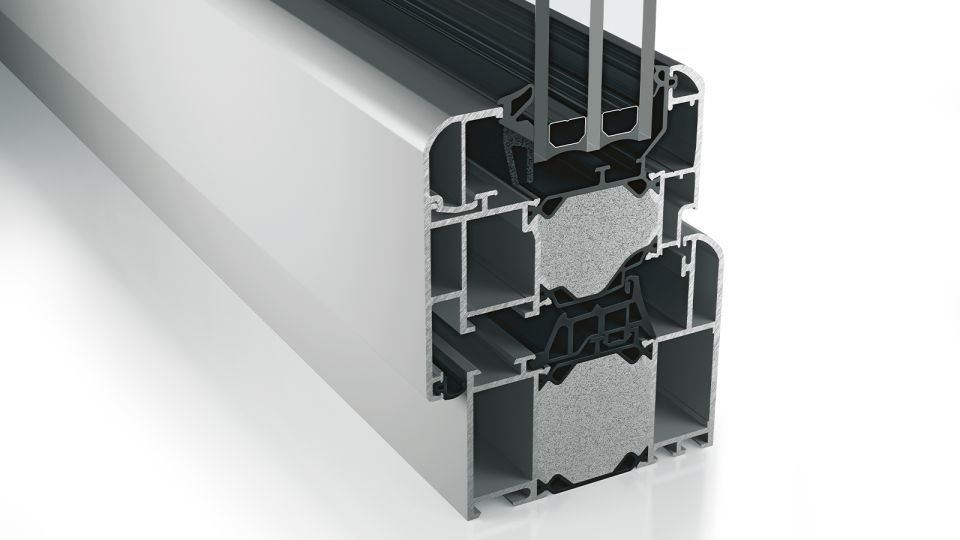 Fenstersystem heroal W 72 RL