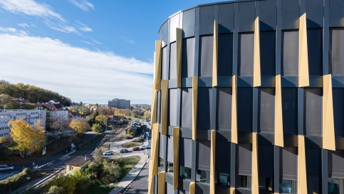 Gebäudekomplex AFI Vokovice in Prag