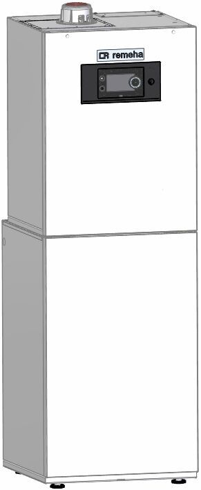 RE Gas Brennewertkessel bodensehend Calora Tower Ace Gas Wärmeleistung 35 kW