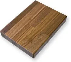 Nussbaum natur, bunt, keilgezinkt