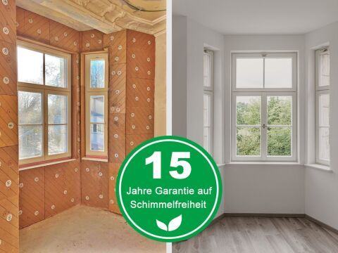 Erhaltenswerte Fassaden innen dämmen – garantiert schimmelfrei