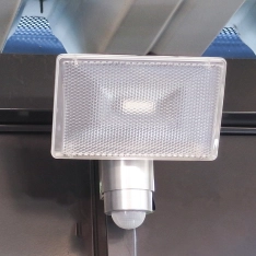 Solarlampe für Gerätehäuser von Gerhardt Braun