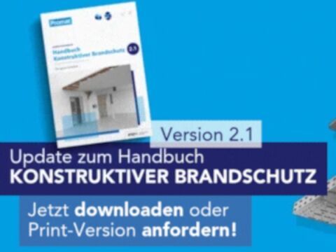 Das neue Promat Handbuch „Konstruktiver Brandschutz 2.1“ ist da!