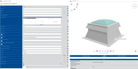 BIM-Konfigurator Lichtkuppel LK classic