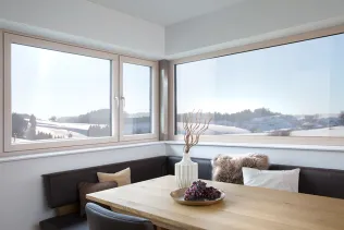 helopal als Innenfensterbank, Standardeinbau