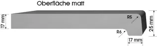 helopal puritamo, Querschnitt