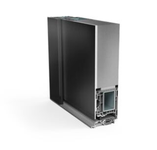 VEKA AluConnect, beidseitig flügelüberdeckend