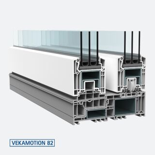 VEKAMOTION 82 für Schiebetüren