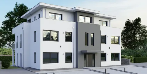 VEKA AluConnect verfügt über ein klares Design mit schmalen Überschlägen und markanten Konturen.