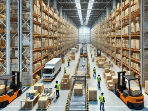 Delignit®-Industrieböden für Lagertechnik & Logistik