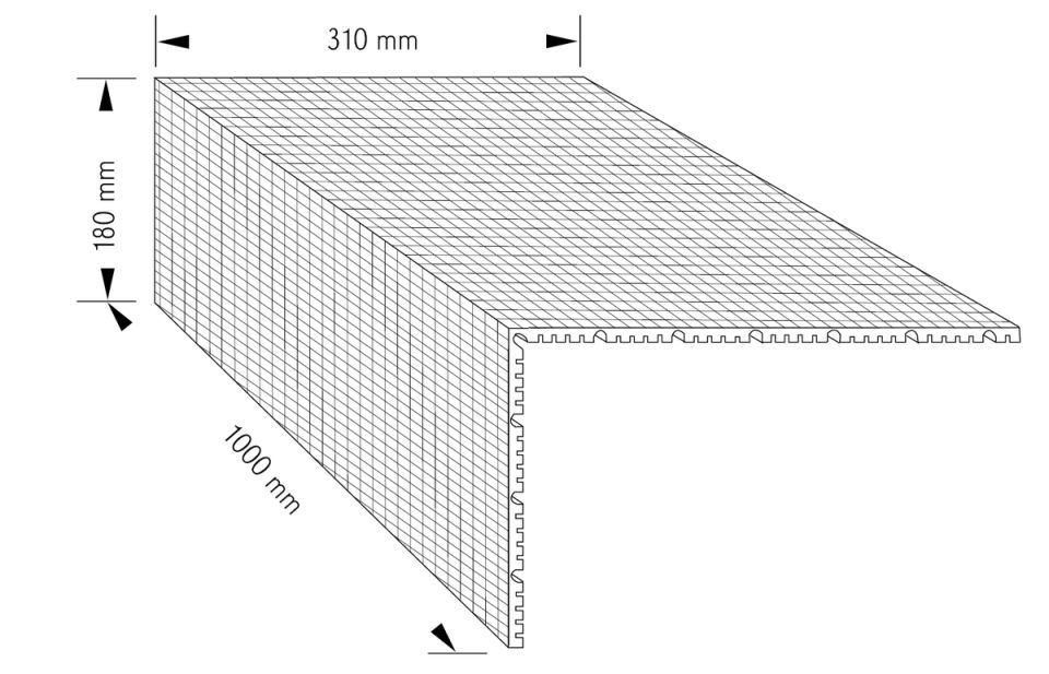 AquaDrain® SD Stufendrainage