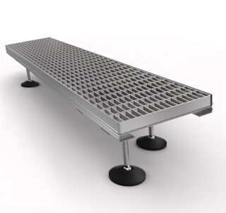 AquaDrain BF Flex-GE Anbaueinheit 150/1000 mm Edelstahl 0