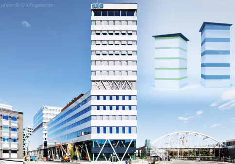 Slim-Floor-Konstruktion für flexible Grundrisse und Reduzierung der Kubikmeter