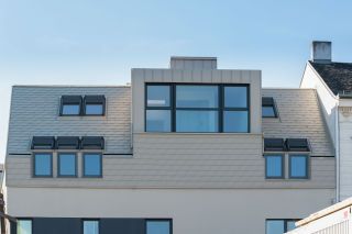 Designo Eindeckrahmen EFA ZSD Ziegel mit durchgehenden Seitenteilen