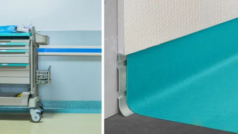 Sockelleisten mit hygienischen Aspekten