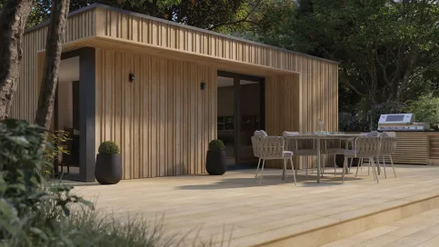 BOARD & BATTEN+, Golden Oak, vertikal