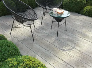 Terrassendiele Weathered Oak, Farbton Driftwood