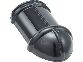Laumans Grat-Anfangsziegel 301 (Tatze) schwarz-glasiert