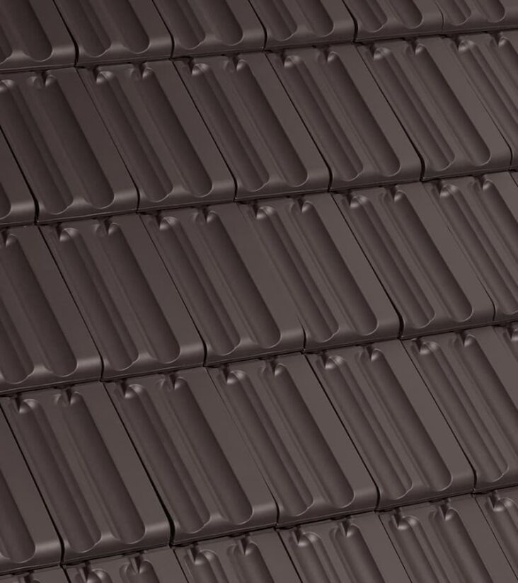 Randers Tegl MULDEN-VARIABEL Doppelmuldenfalzziegel Flächenziegel