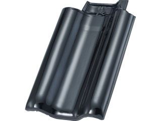 RT 860 Laumans TIEFA XLTOP Doppelkremper schwarz-glasiert