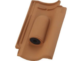 RT 844 Laumans IDEAL-VARIABEL Solaranschlussziegel mit Dichtring naturrot