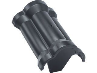 Laumans First-Endziegel 1003 #40 schwarz-satiniert