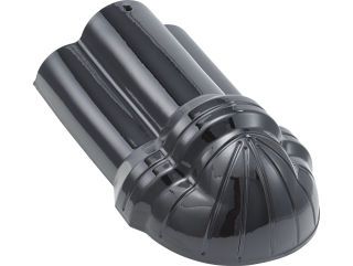Laumans Grat-Anfangsziegel 1001 (Tatze) schwarz-glasiert