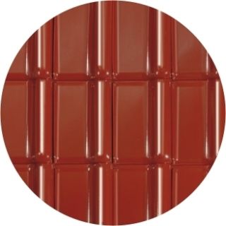 RT 861 Laumans TIEFA XLTOP Pultdachziegel korallenrot