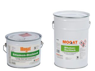 MOGAT Bitumen-Dachlack schwarz 5LtrKein Gefahrgut. Bef. gem. Ziffer 2.2.3.1.5
