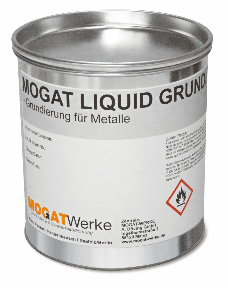 MOGAT Abdichtung Flachdach LIQUID Beschichtung Zubehör