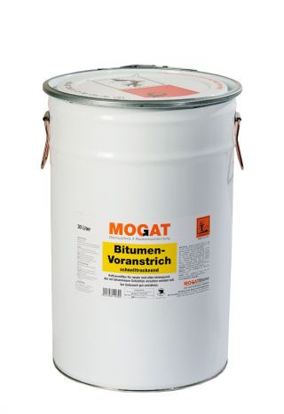 MOGAT Bitumen-Voranstrich 10 Ltr. schnelltrocknend UN 1139 Schutzanstrichlösung 3 Verpackungsgruppe