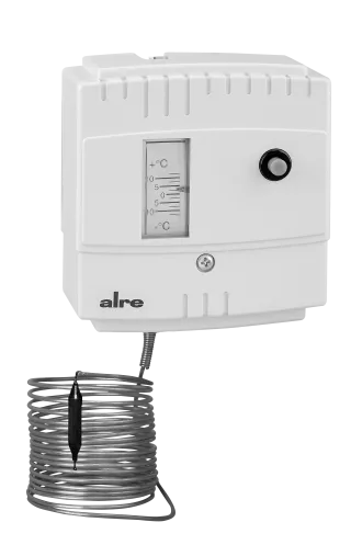 Frostschutz-Thermostat, Kapillarlänge 1,8m, Außeneinstellung, Außenrückstellung