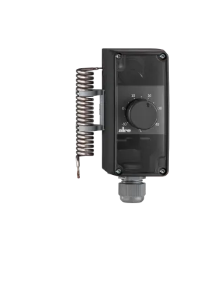 Anlagenraumthermostat, -10…40°C, Hysterese 1,3K, TR, Außeneinstellung