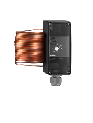 Frostschutzthermostat, 6m, IP65, Hysterese +3K, STB, Inneneinstellung, Außenrückstellung