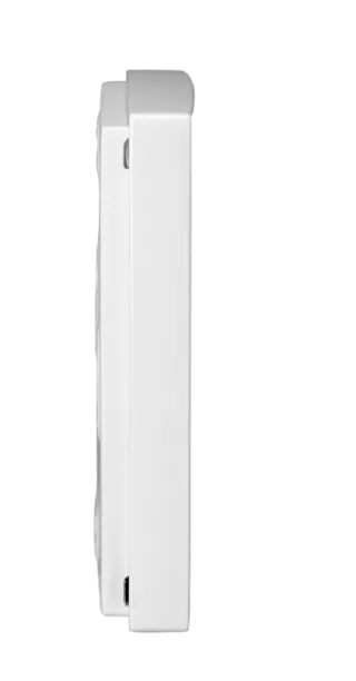 Raumtemperaturregler mit Temperaturanzeige, Aufputz superflach, 5…30°C, 230VAC, 3(0,5) A, Schließer
