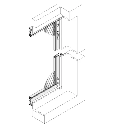 Spannrahmen für Fenster