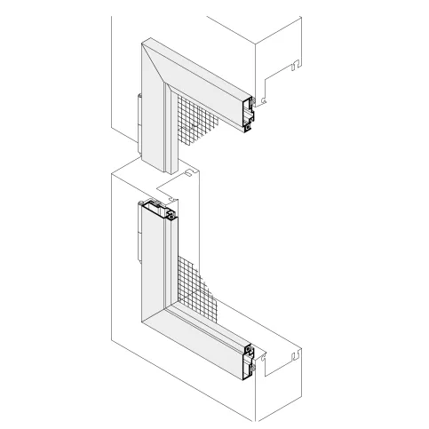 Drehrahmen für Fenster