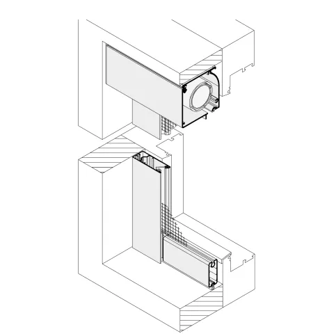 Elektrorollo für Fenster und Türen