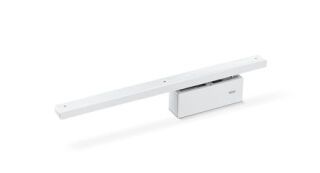Tür-Einzugsdämpfer GEZE ActiveStop Holz aufliegend, weiß