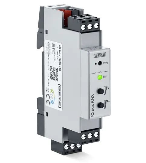 IQ box KNXSchnittstellenmodul, © GEZE GmbH / Appel Grafik
