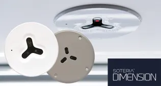 Soteria® Dimension deckenbündiger Rauchmelder