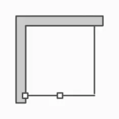 Ecke mit Drehfalttür