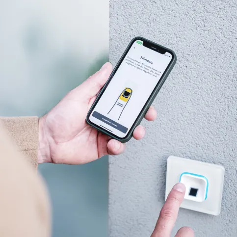 Mit der ekey bionyx App wird das ekey System verwaltet.