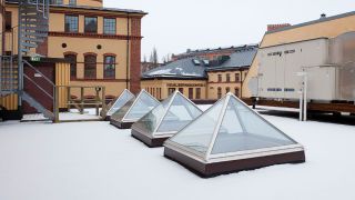 LAMILUX Flachdach Fenster FE Pyramide