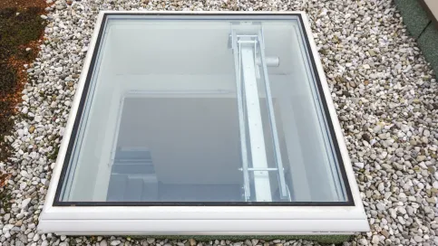 LAMILUX Rauchlift Flachdach Fenster F100 Zaltech Int. GmbH in Moosdorf, Österreich