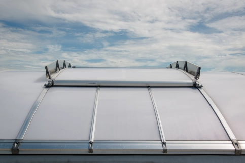 LAMILUX Lichtband B Passivhaus LINNENBRINK Maschinenbau GmbH in Warburg