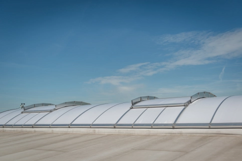 LAMILUX Lichtband B Passivhaus LINNENBRINK Maschinenbau GmbH in Warburg